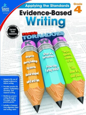 cover image of Evidence-Based Writing, Grade 4
